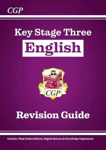 New KS3 English Revision Guide (with Online Edition, Quizzes and Knowledge Organisers) (CGP KS3 Revision Guides)